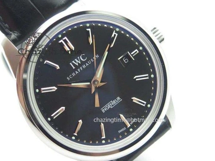 MIROTIME 0519 Ingeniuer St.Laurens SS Black Dial MKF 1:1 V2 Best Edition On Black Leather Strap A Functional 7351